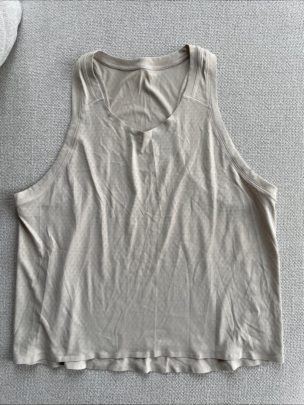 lululemon Running Tank - tan color - Picture 4 of 6
